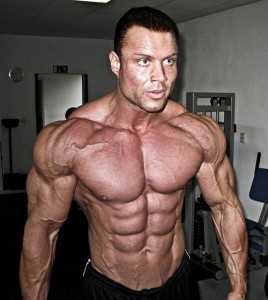 picture of a ripped bodybuilder that has stacked anavar
