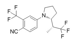 picture of LGD-4033 molecular makeup